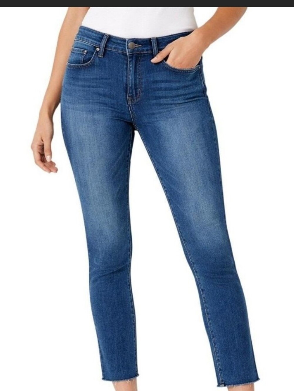 LUCKY BRAND Ava Crop Blue Jeans Size 10/30